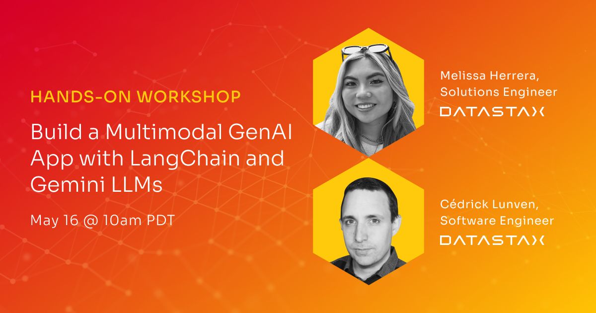 Build a Multimodal GenAI App with LangChain and Gemini LLMs | DataStax