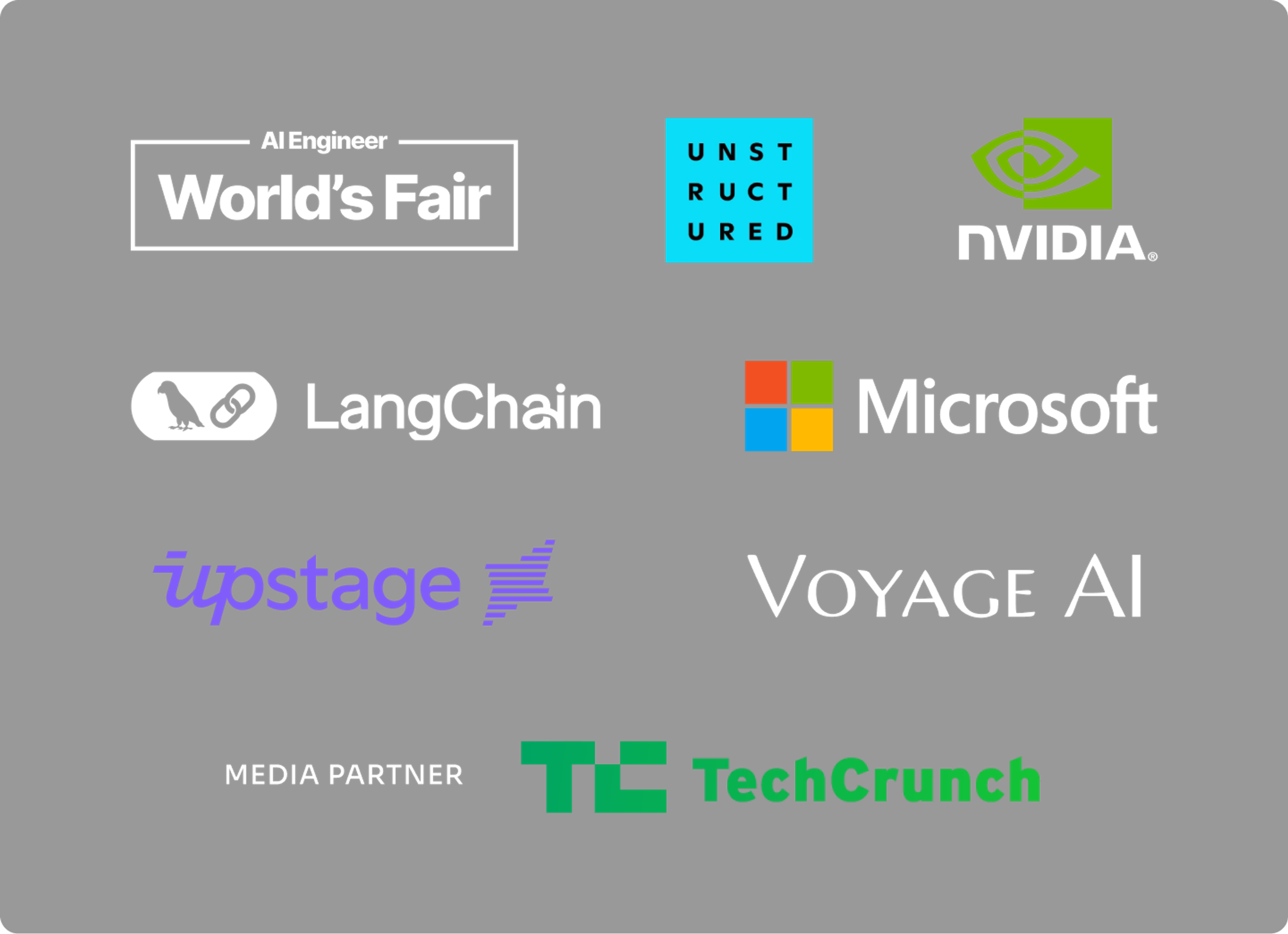 RAG++ AI Hack Night Partners' logos