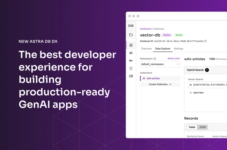  Introducing Astra DB Data API for Enhanced Dev Experience