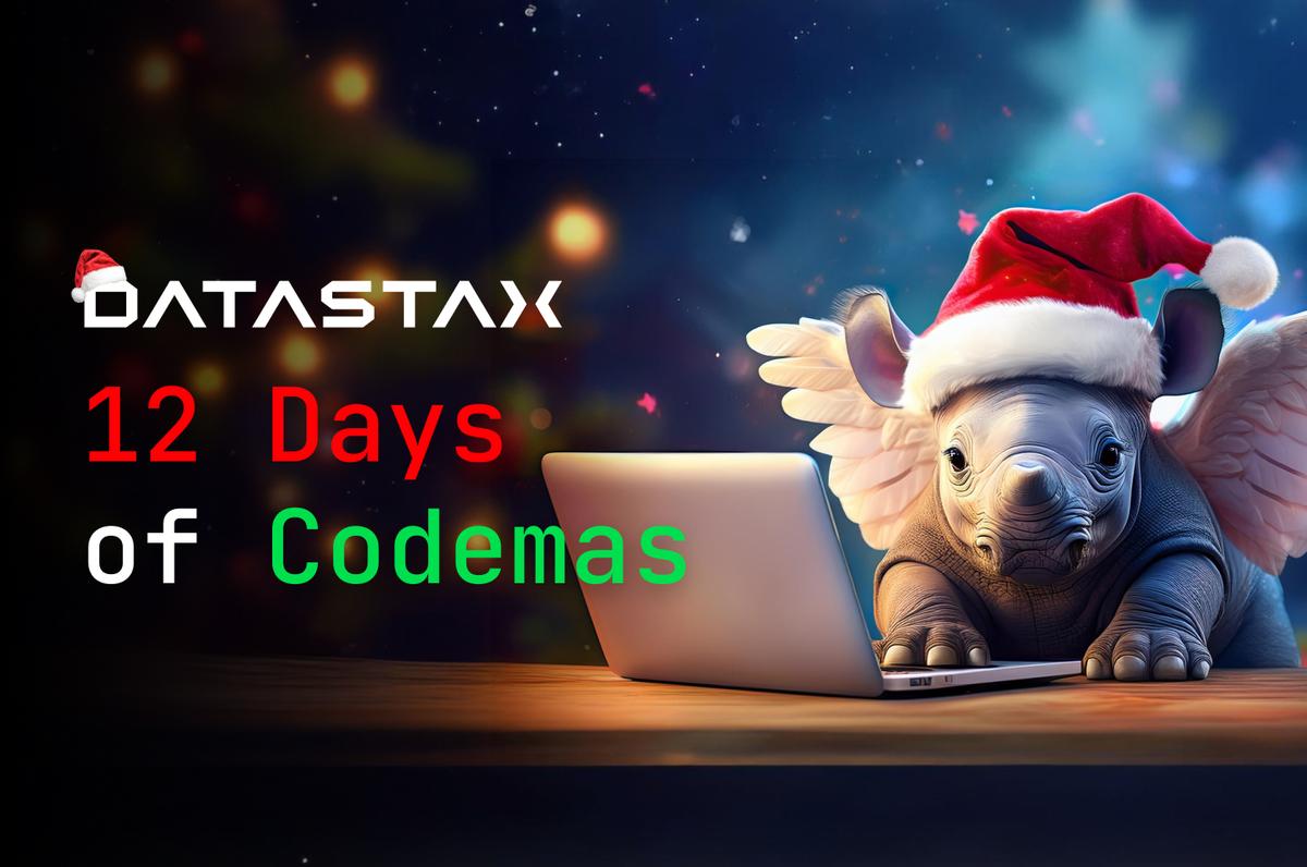 Announcing 12 Days of Codemas: The DataStax Holiday Giveaway!