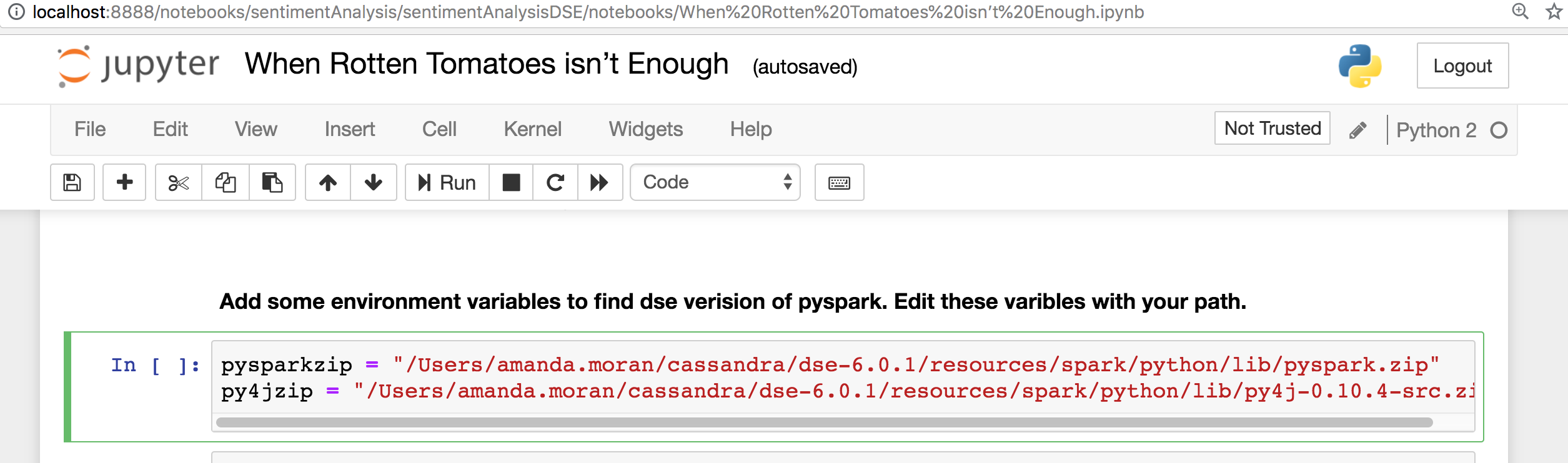 Environment Variables