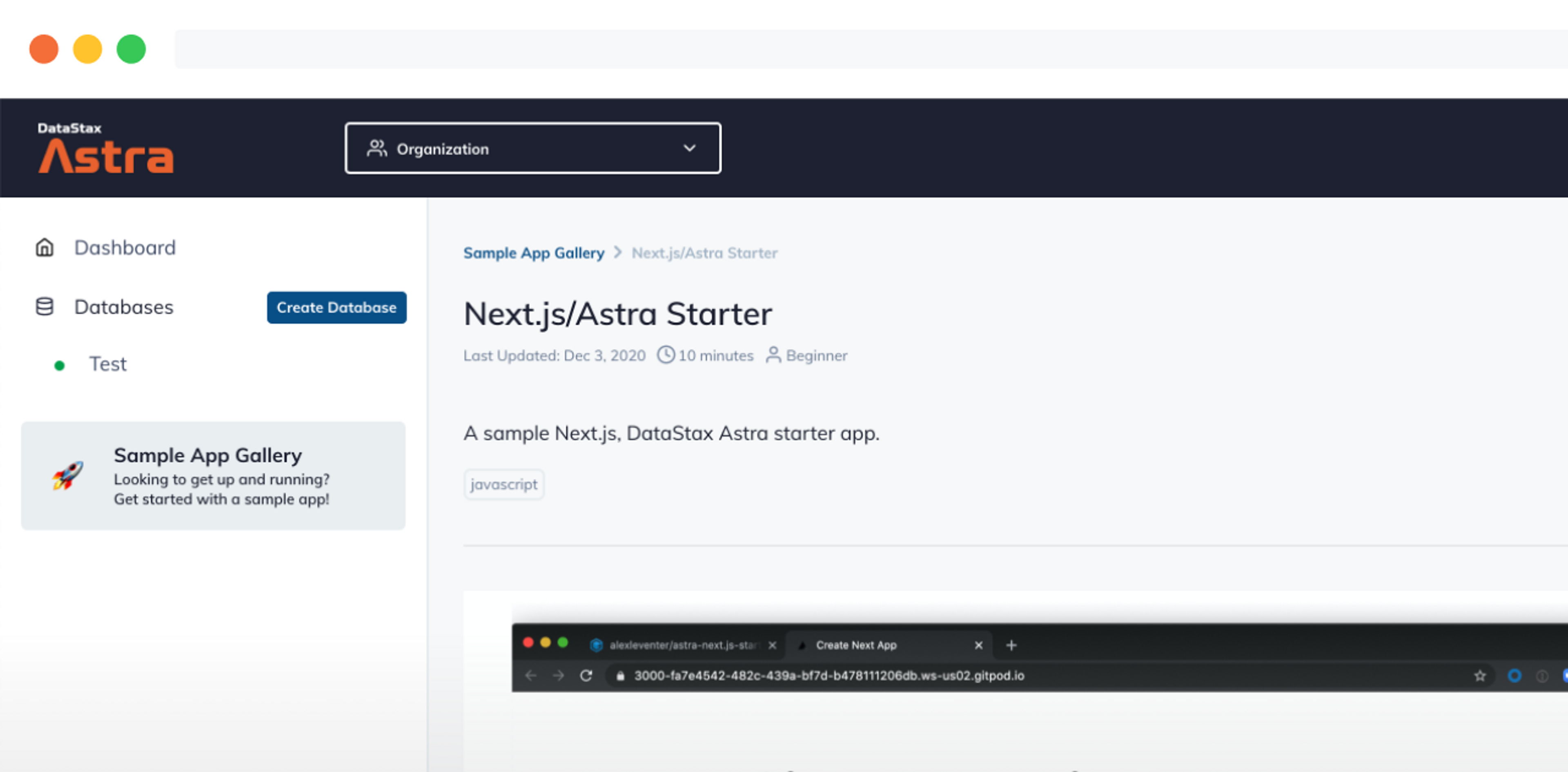 Explore The Stargate REST API In DataStax Astra With This Next.Js Starter App.