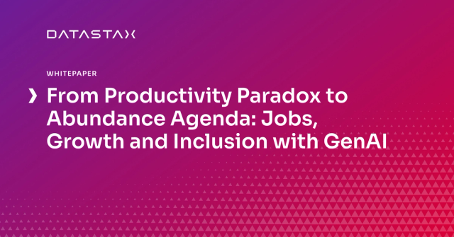 From Productivity Paradox to Abundance Agenda: Jobs, Growth and Inclusion with GenAI