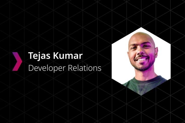 Introducing Tejas Kumar, Developer Relations Engineer