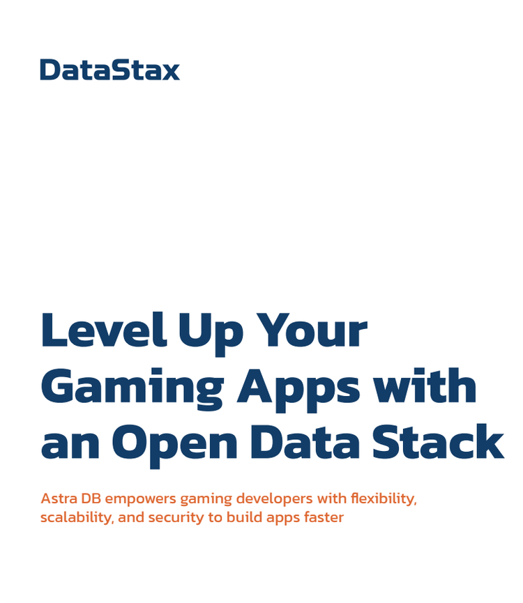 Level Up Your Gaming Apps with an Open Data Stack