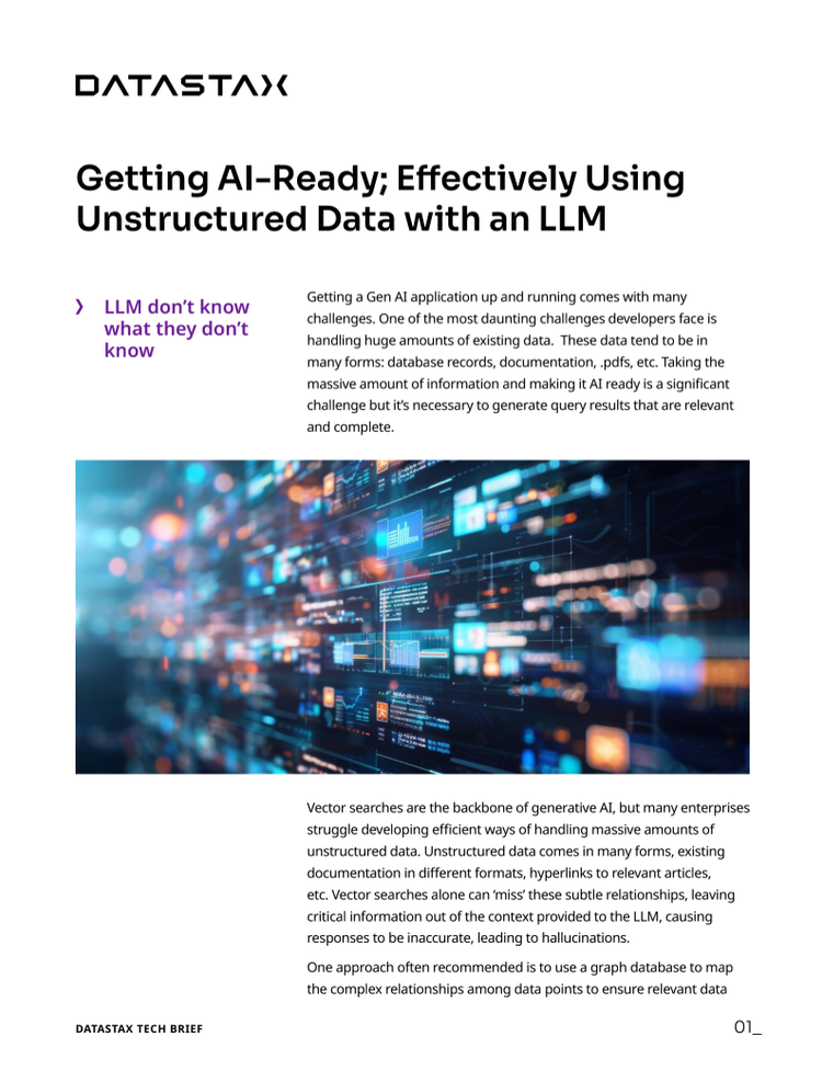 Getting AI-Ready: Effectively Using Unstructured Data with an LLM