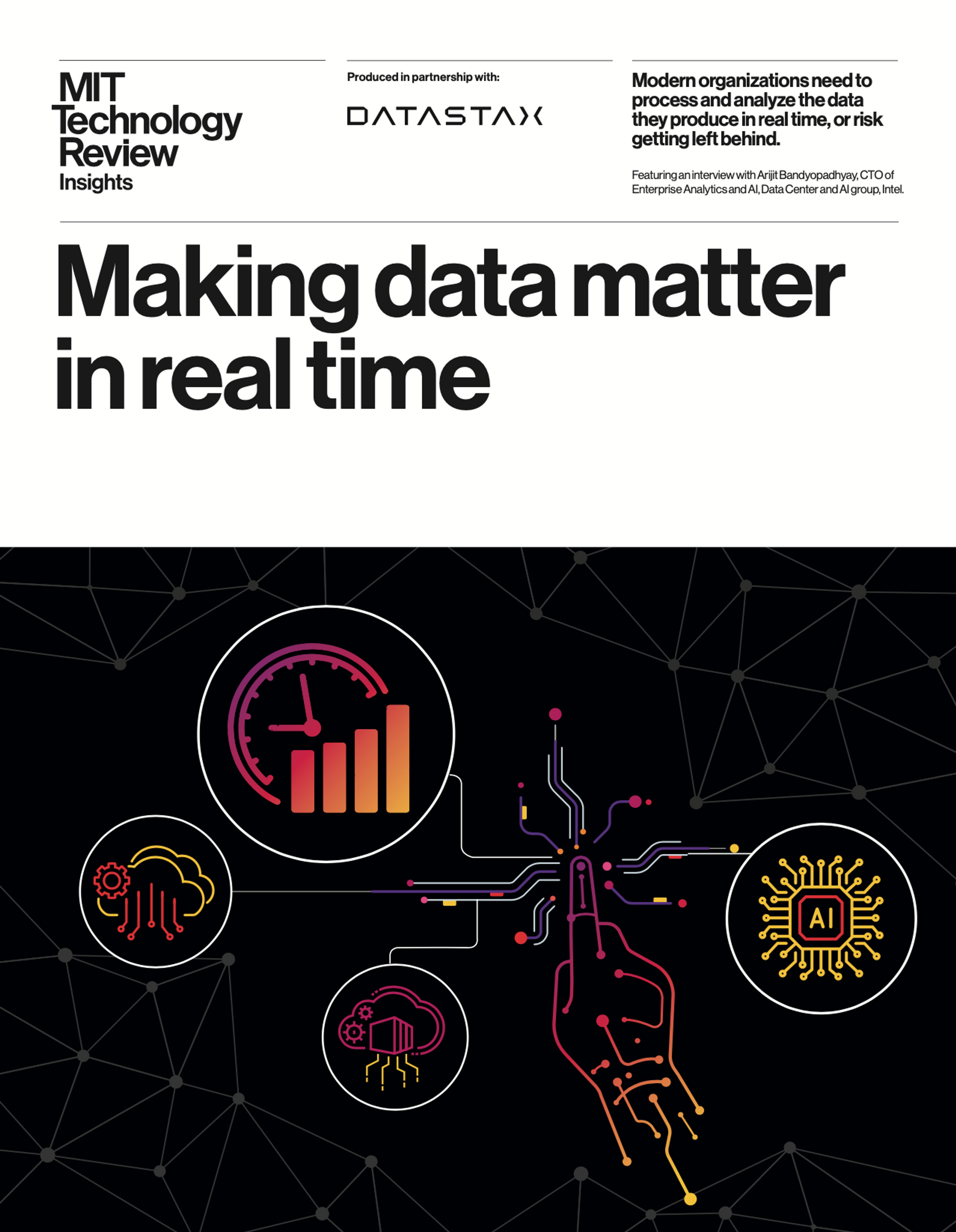 MIT Technology Review Insights Report: “Making data matter—in real time”
