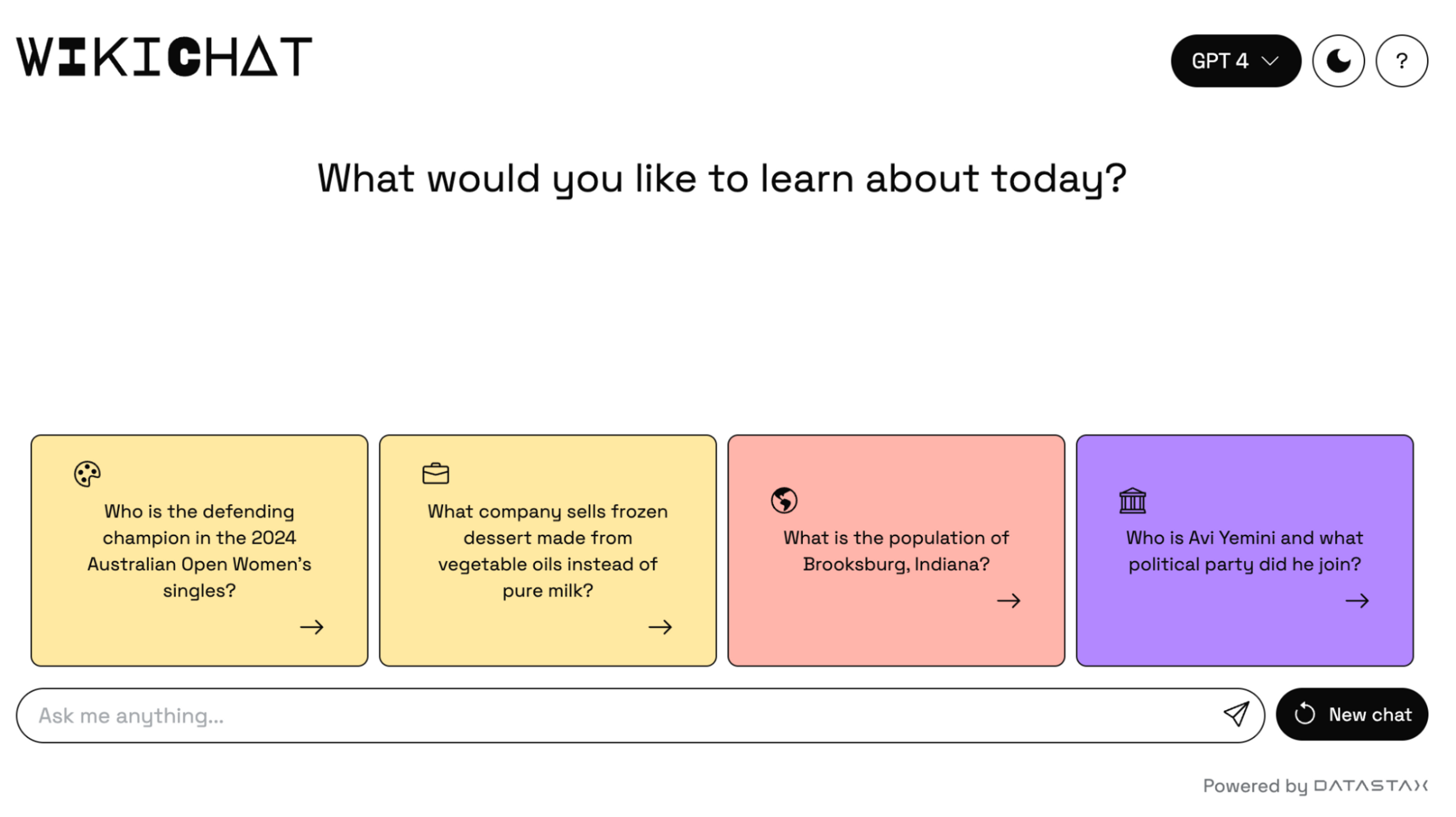 Building a Wikipedia Chatbot Using Astra DB, LangChain, and Vercel