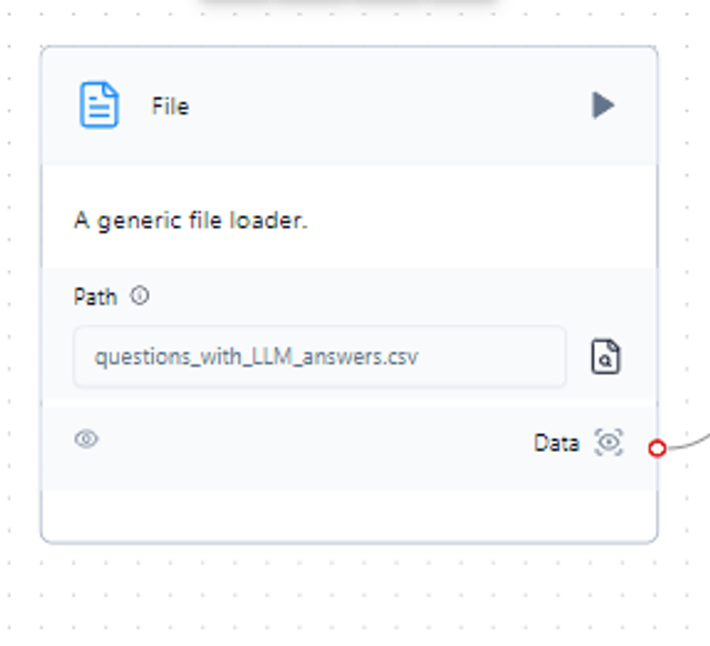 File component at the beginning of the document ingestion chain