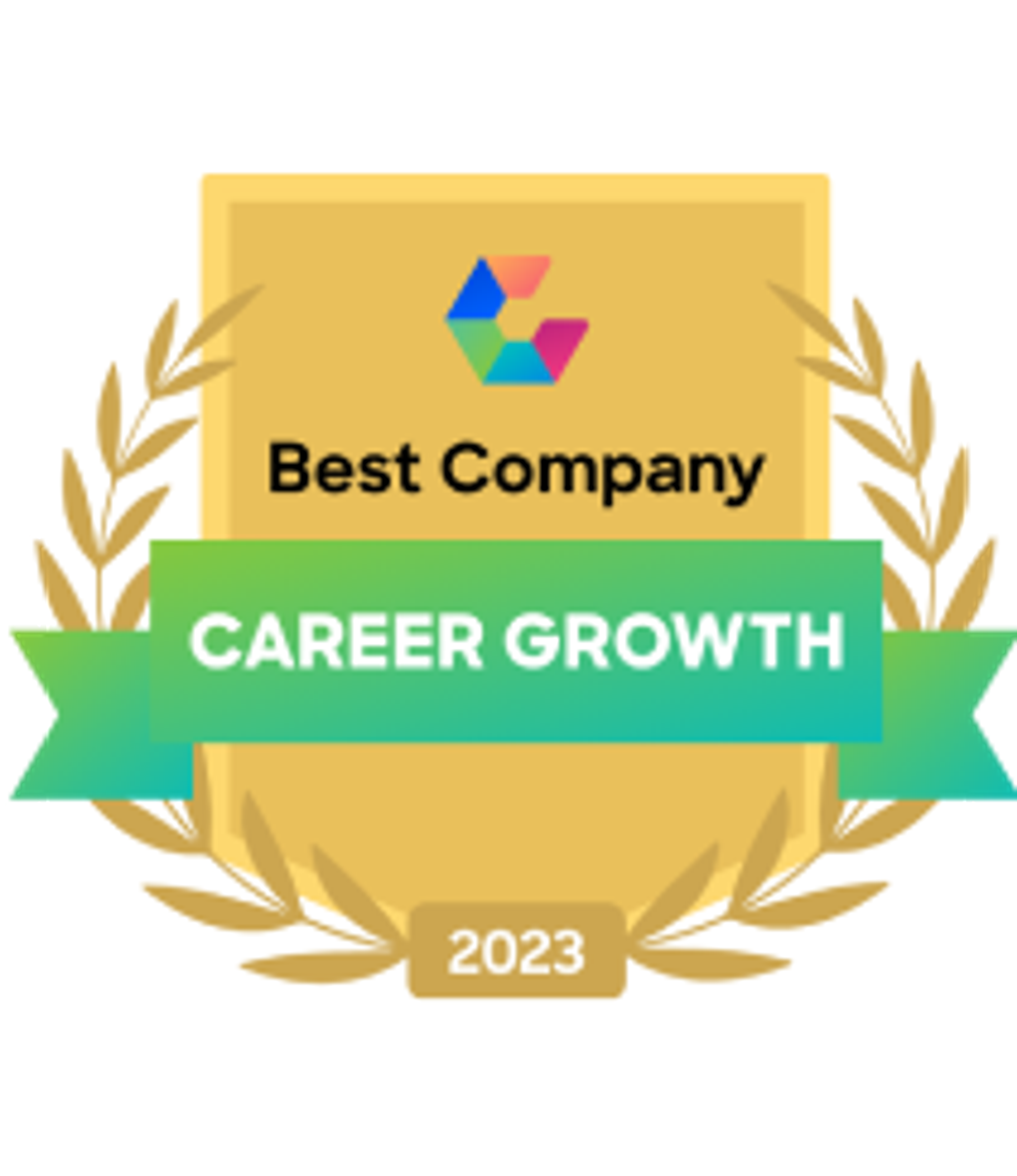 Comparably Best Company for Career Growth 2023