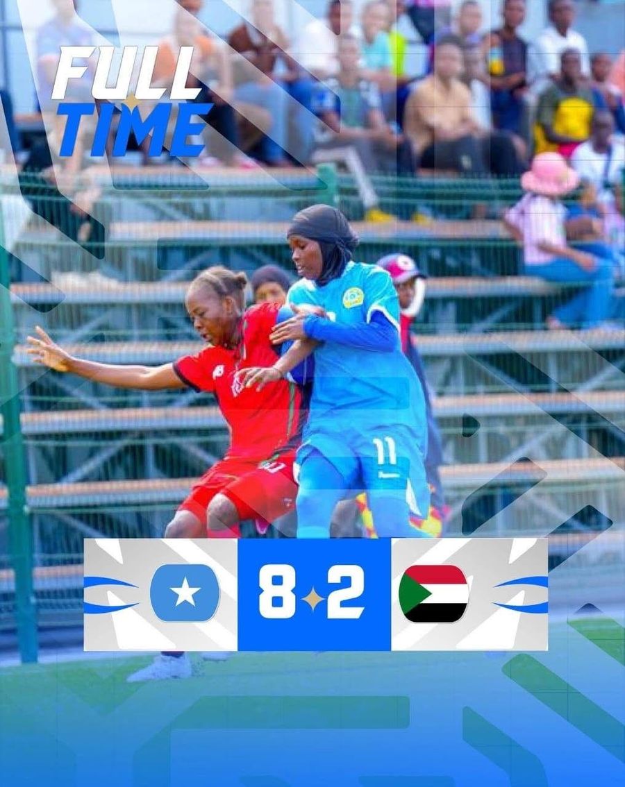 Somalia U-17 Girls Secure Historic Victory Over Sudan in CECAFA Championship (Photos)