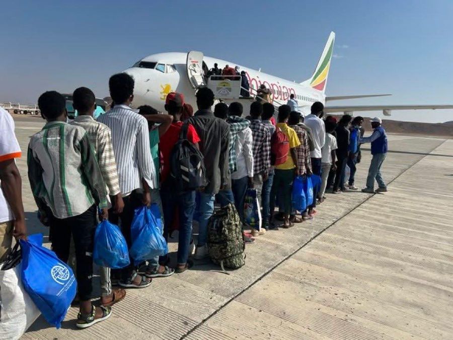 IOM Returns 56 Ethiopian Migrants, Including 10 Children, from Bosaso to Ethiopia