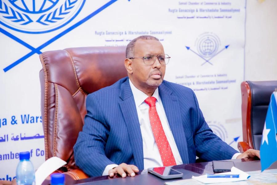 Somali Chamber of Commerce Rejects Cabinet Decision to Remove Chairman Gabeyre Amid Leadership Dispute