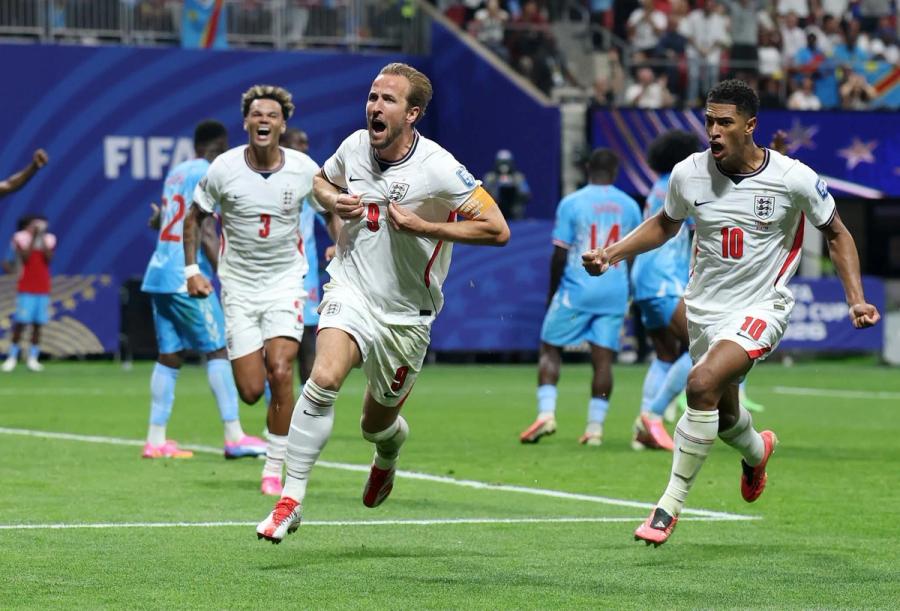 England Beat DR Congo 2-1 to Reach FIFA World Cup Round of 16 as Harry Kane Leads Three Lions to Victory