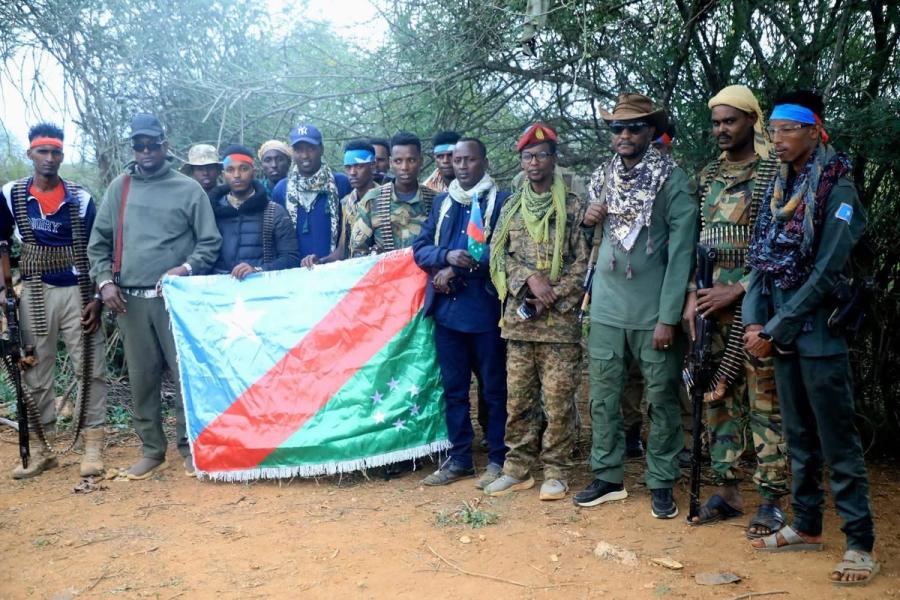 Wanlaweyn Police Commander Xasan Ubaay Joins Lafta Gareen Forces Near Baidoa
