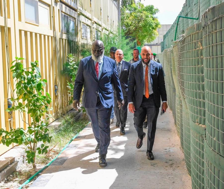 AUSSOM Chief Meets Acting U.S. Envoy Over Somalia Security Transition