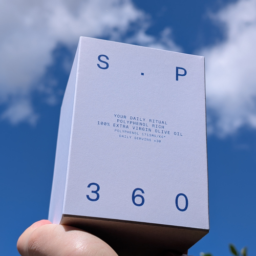 A box of SP360 Sachets