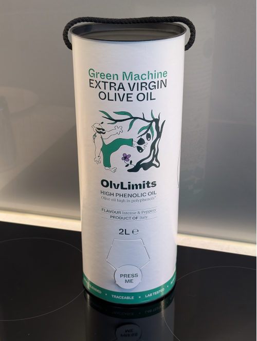 A 2L Bag in Tube of Green Machine from OlvLimits