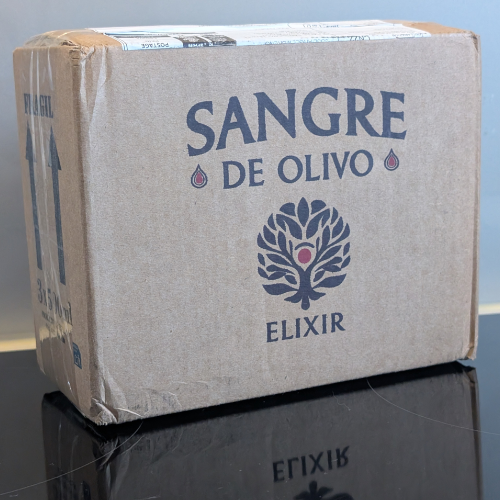 Custom packaging for Sangre De Olivo Elixir 3 pack