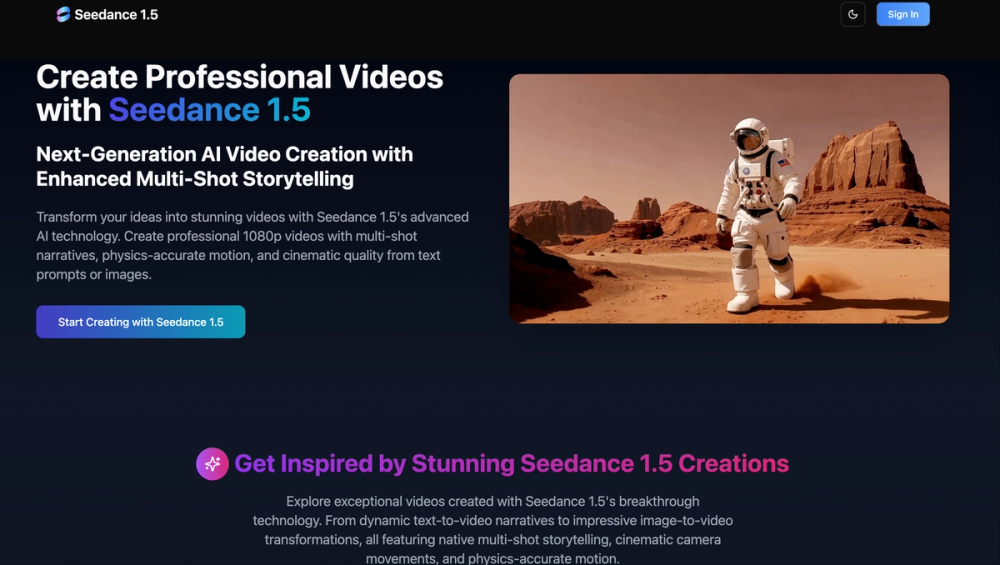 image of Seedance 1.5 Pro