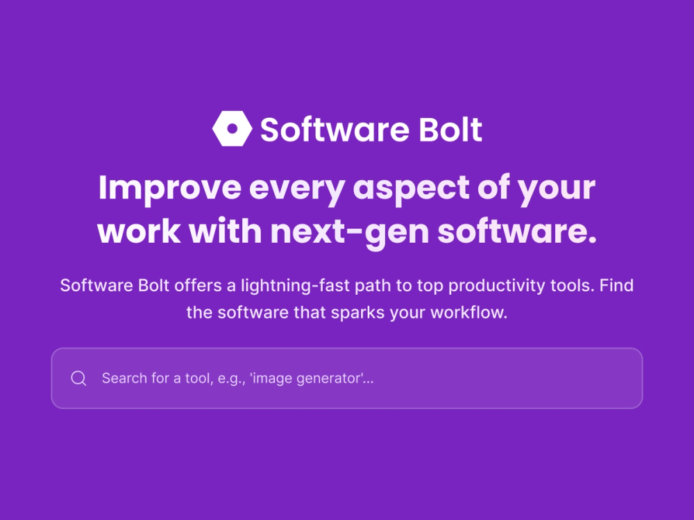 image of Software Bolt
