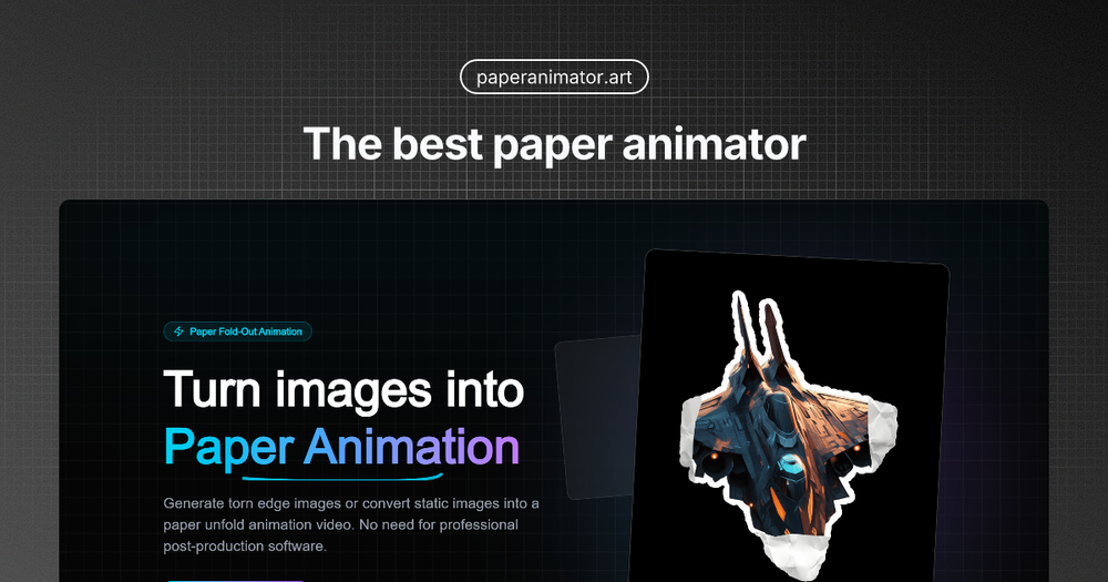 image of Paper Animator Art image of Paper Animator Art
