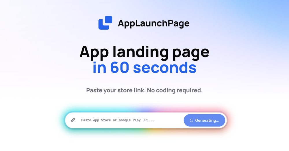 image of AppLaunchPage