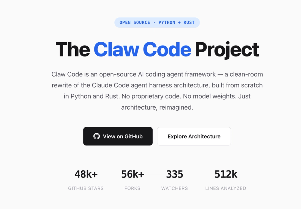 image of Claw Code image of Claw Code