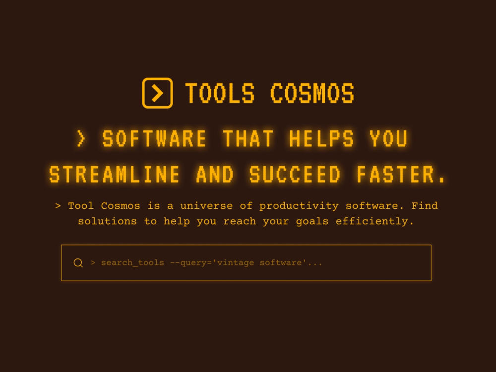 image of Tool Cosmos