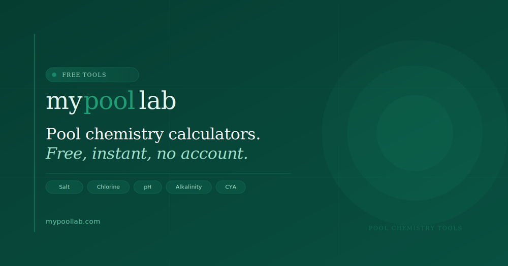 image of MyPoolLab image of MyPoolLab