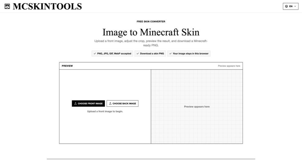 image of MCSkinTools image of MCSkinTools