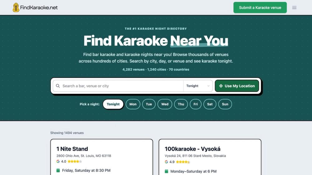 image of FindKaraoke image of FindKaraoke