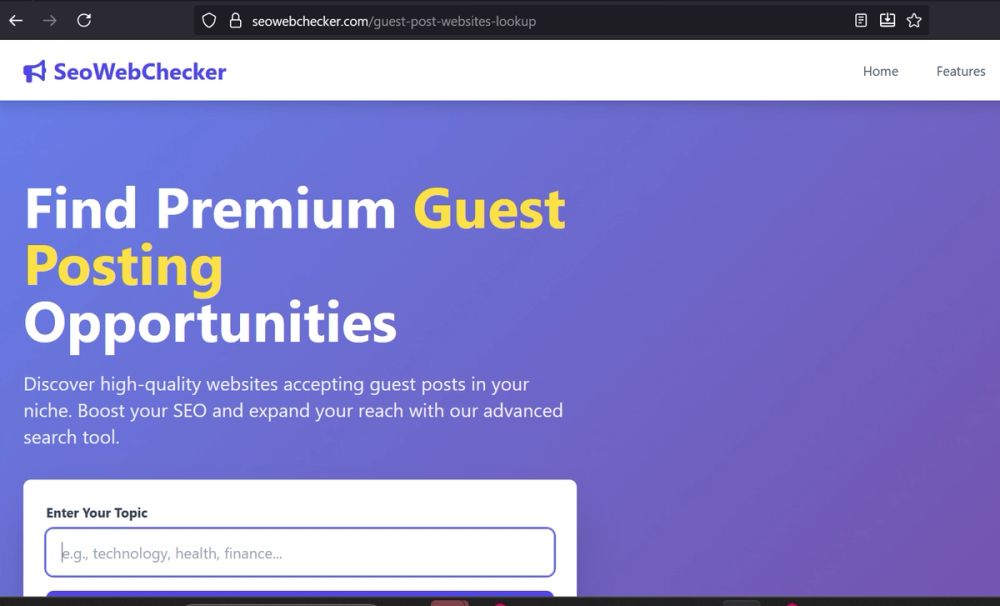 image of SeoWebChecker