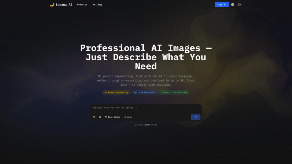 image of Banana AI image of Banana AI