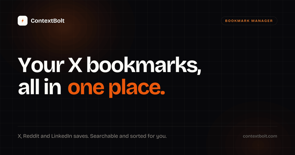 image of ContextBolt Bookmarks image of ContextBolt Bookmarks