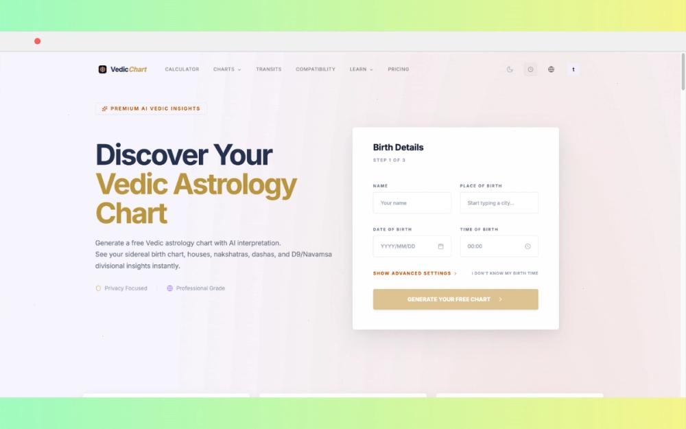 image of Vedic Astrology Chart image of Vedic Astrology Chart