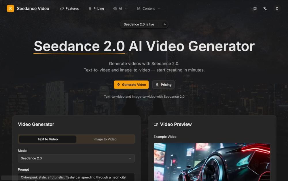 image of Seedance Video