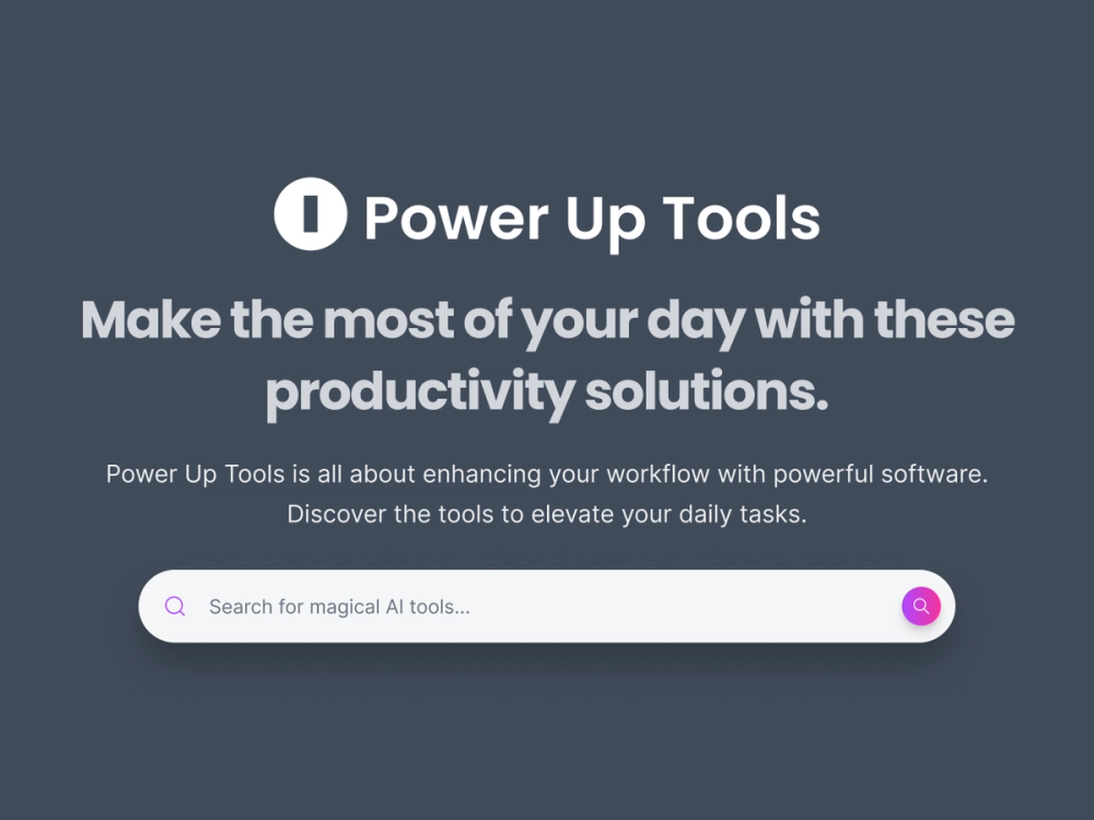image of Power Up Tools