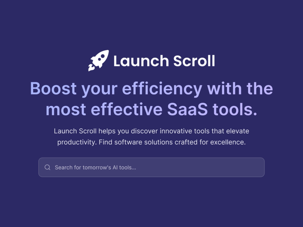 image of Launch Scroll