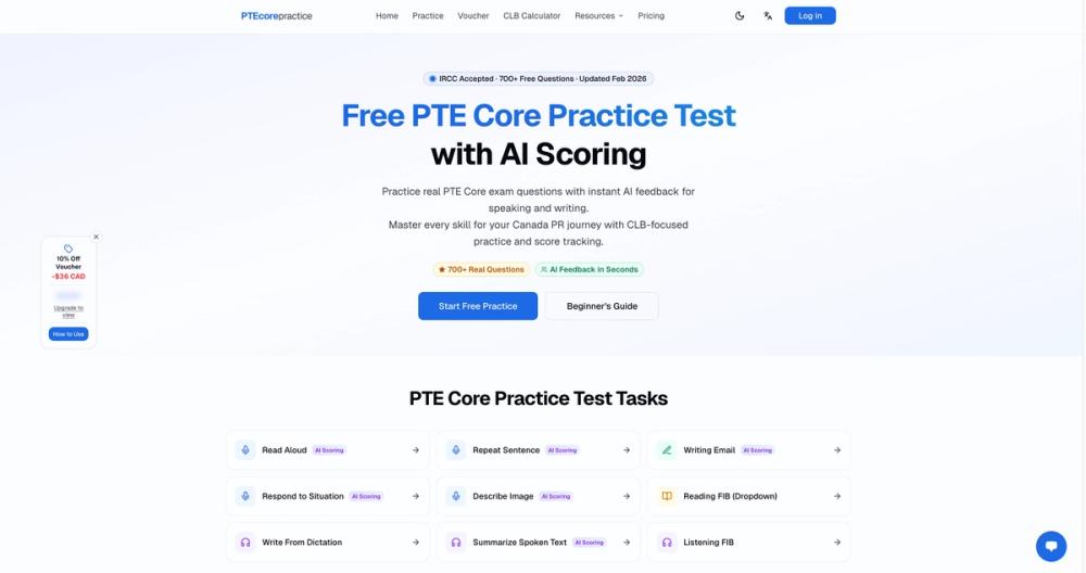 image of PTE Core Practice Test Online image of PTE Core Practice Test Online