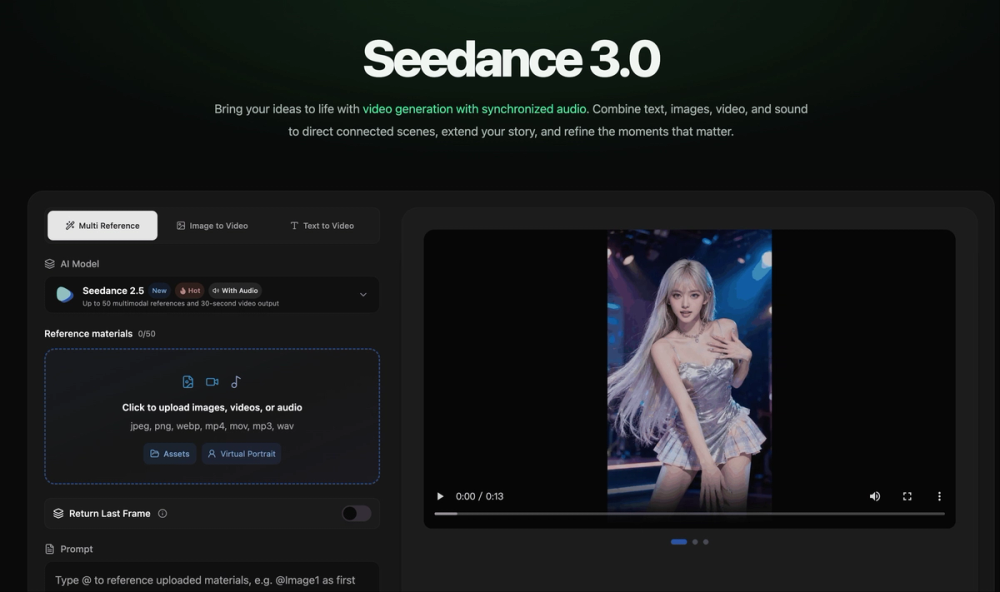 image of Seedance 3.0 image of Seedance 3.0