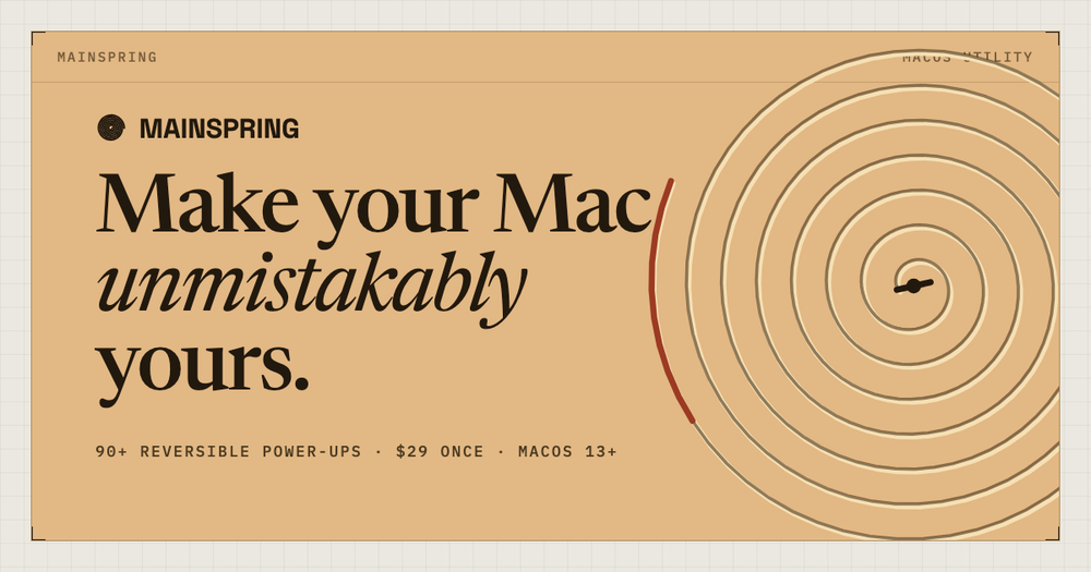 image of Mainspring image of Mainspring
