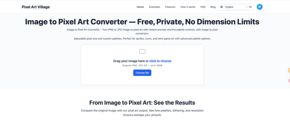 image of Pixel Art Village image of Pixel Art Village