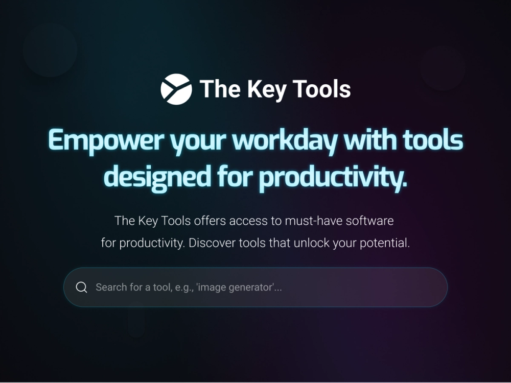 image of The Key Tools