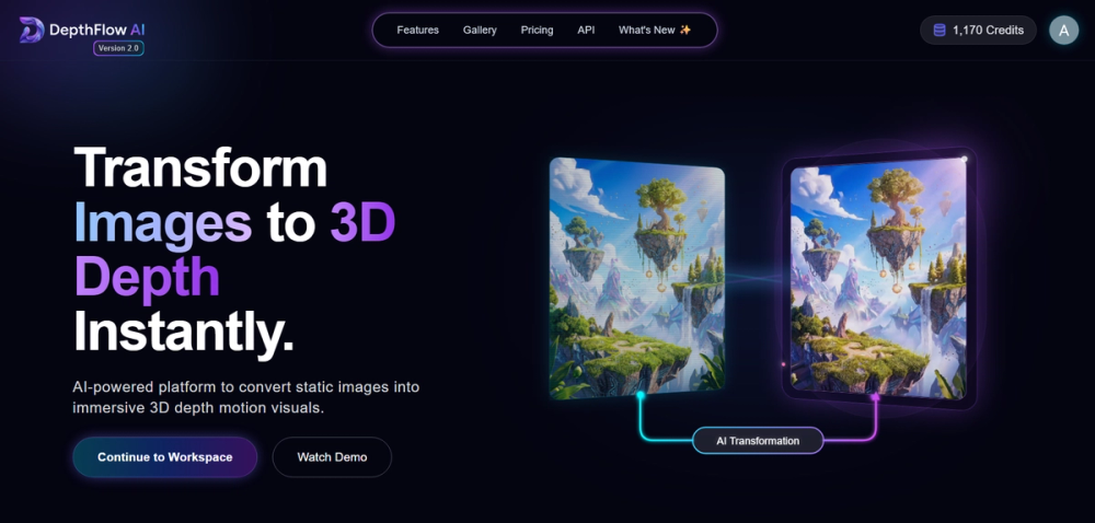 image of DepthFlow AI