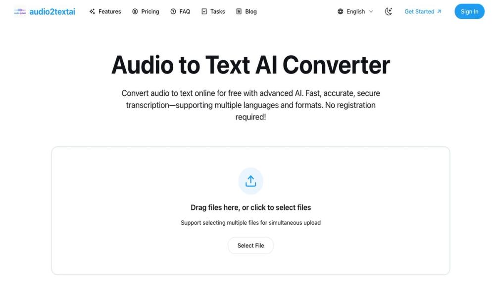 image of Audio2Text AI