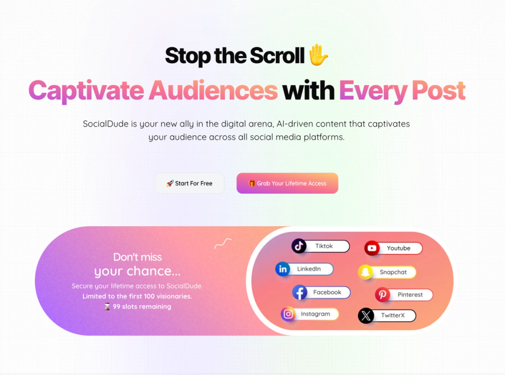 image of SocialDude.ai