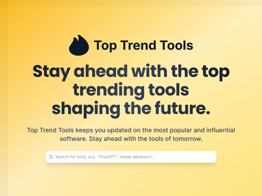image of Top Trend Tools
