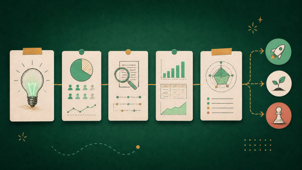 EntreDash business idea validation workflow from spark to strategic decision EntreDash business idea validation workflow from spark to strategic decision