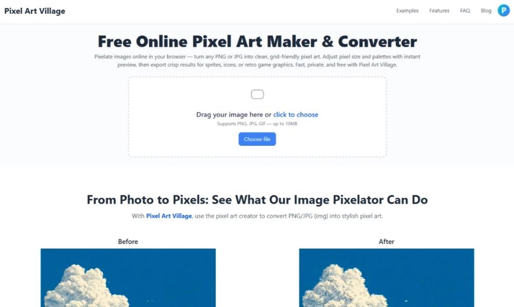 image of Image to Pixel Art